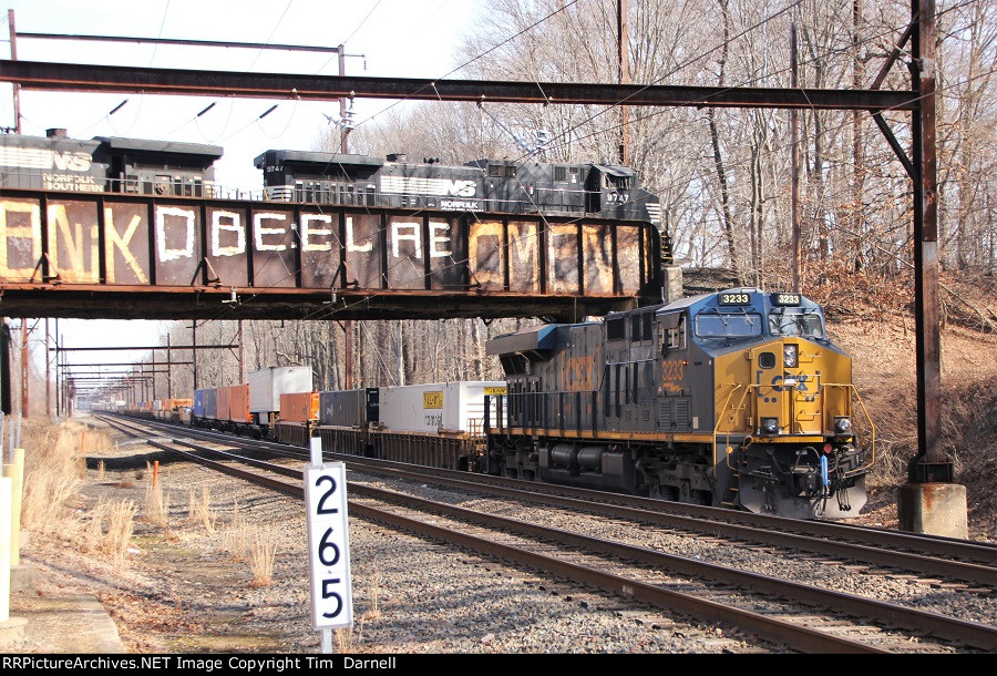 NS 9747, CSX 3233